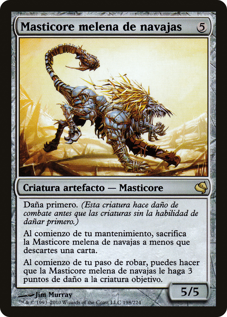 Image of Razormane Masticore (Spanish) - 