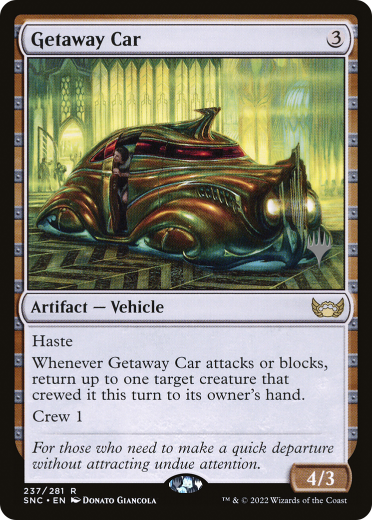 Image of Getaway Car (PPSNC-237) - Streets of New Capenna Promos