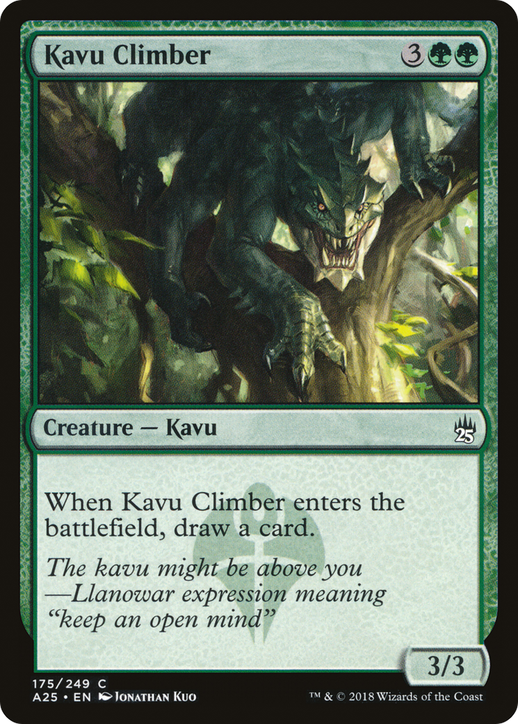 Image of Kavu Climber (A25-175) - Masters 25 Foil