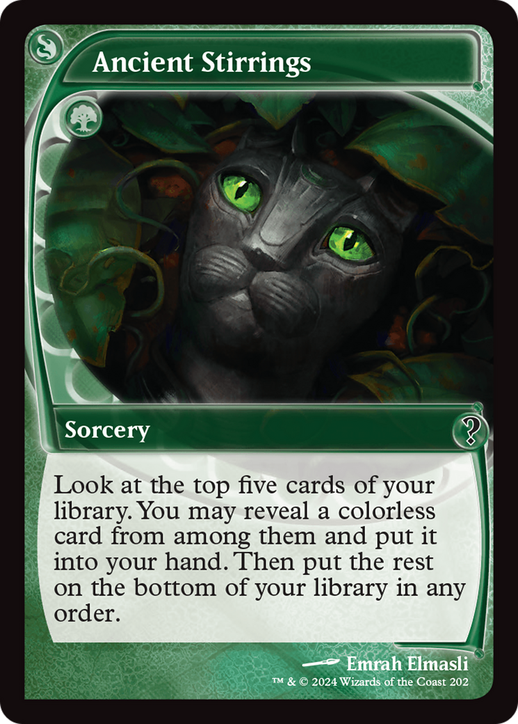 Image of Ancient Stirrings (Future Sight) (MB2-202) - Mystery Booster 2 Foil