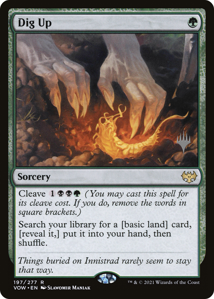 Image of Dig Up (PPDMU-197) - Innistrad: Crimson Vow Promos