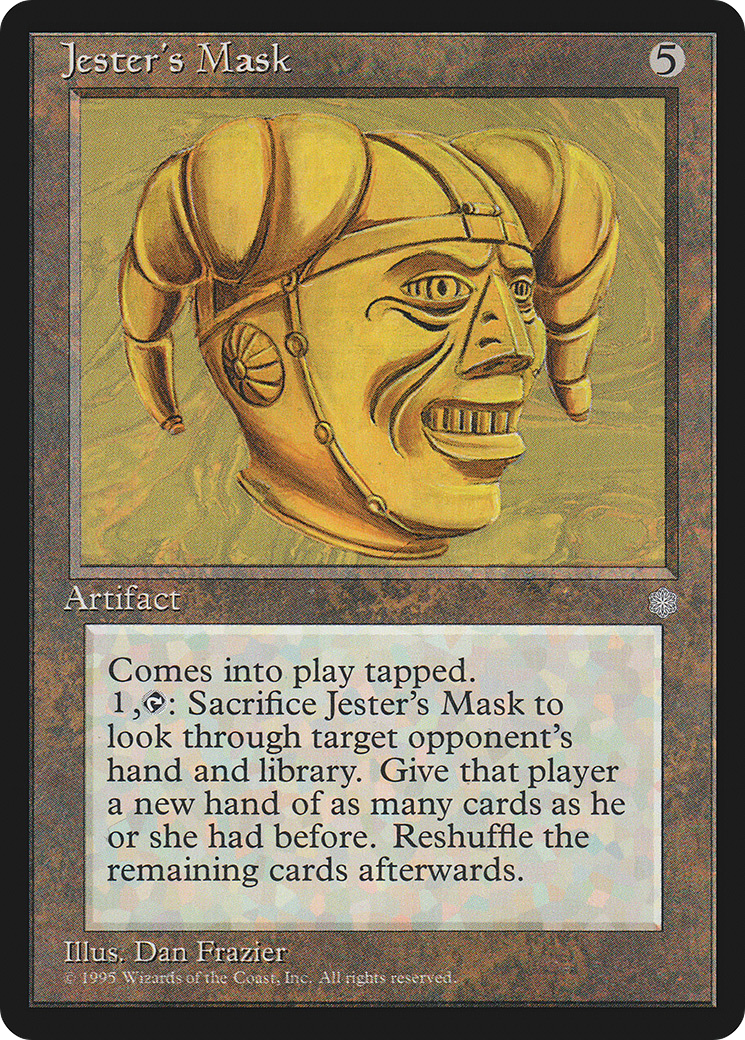 Image of Jester's Mask (ICE-300) - Ice Age