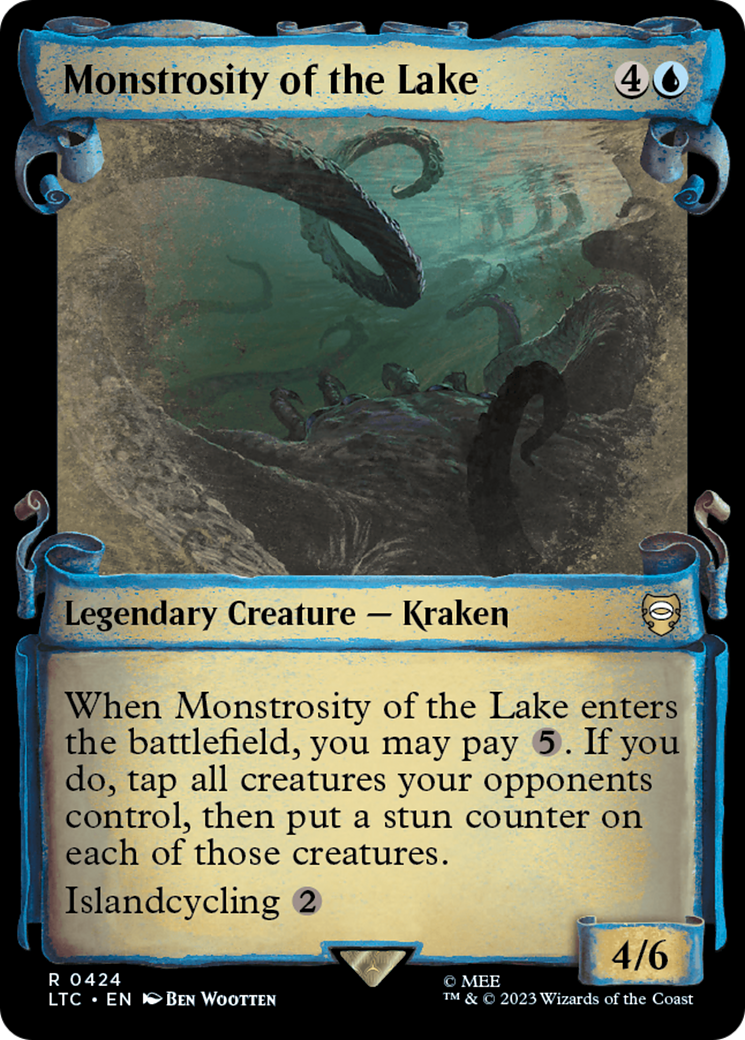 Image of Monstrosity of the Lake (Showcase Scrolls) (LTC-424) - Tales of Middle-earth Commander: (Showcase)
