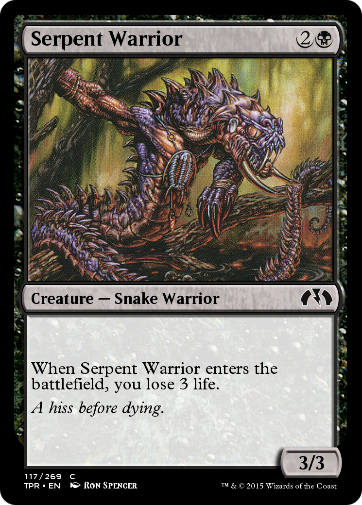 Image of Serpent Warrior (TPR-117) - Tempest Remastered