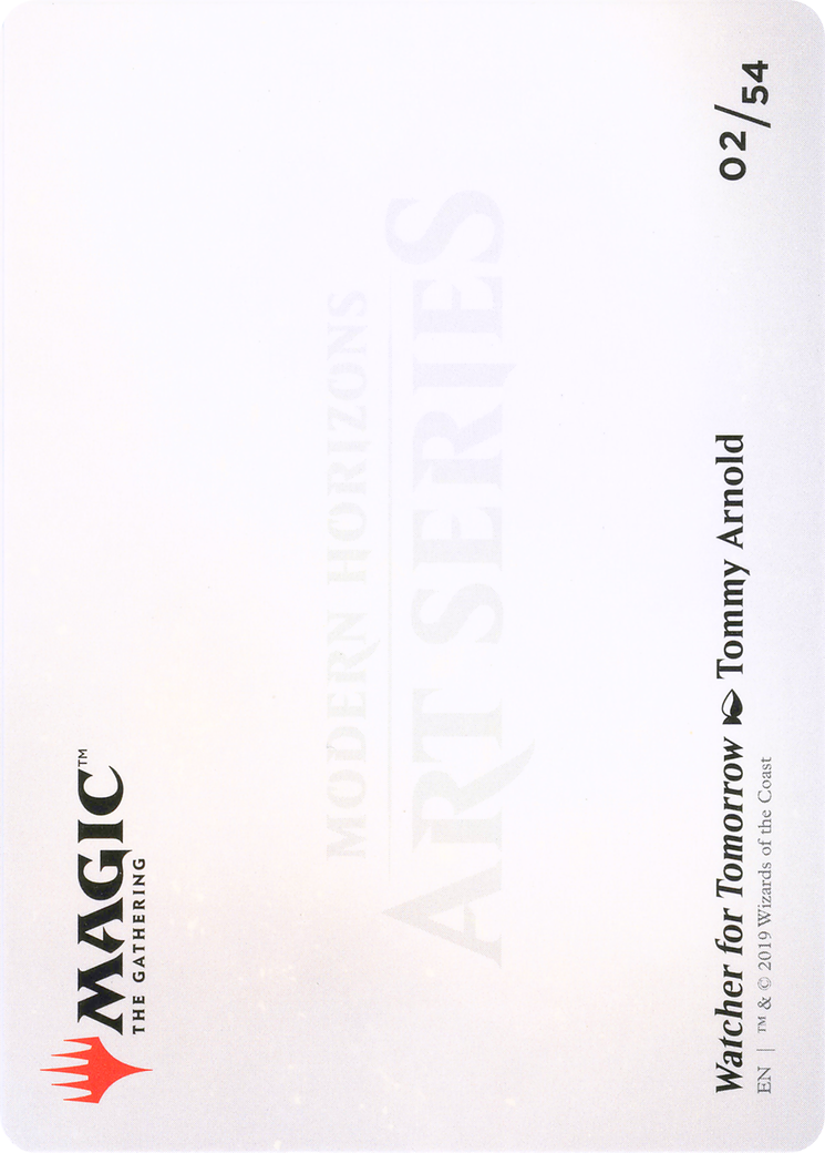 Image of Watcher for Tomorrow // Watcher for Tomorrow (AMH1-002) - Modern Horizons Art Series (Borderless)