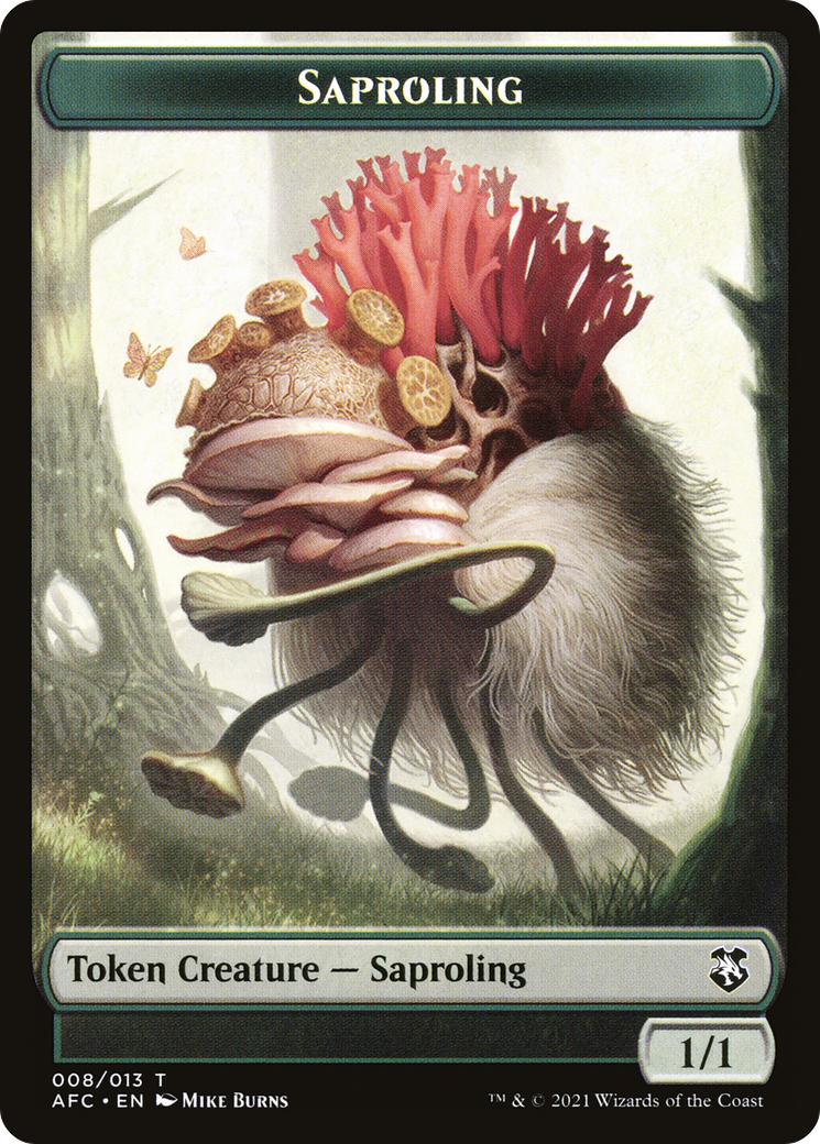 Image of Saproling (TAFC-008) - Forgotten Realms Commander Tokens