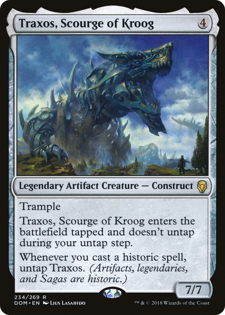 Image of Traxos, Scourge of Kroog (DOM-234) - Dominaria