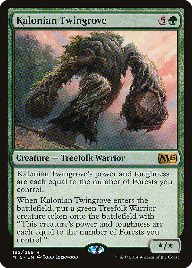 Image of Kalonian Twingrove (M15-182) - Magic 2015