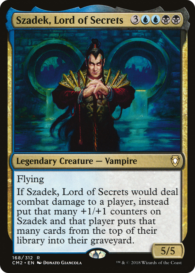 Image of Szadek, Lord of Secrets (CM2-168) - Commander Anthology Volume II