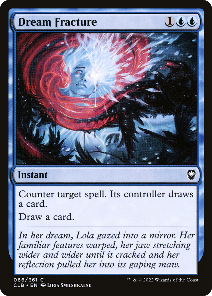 Image of Dream Fracture (CLB-066) - Commander Legends: Battle for Baldur's Gate Foil