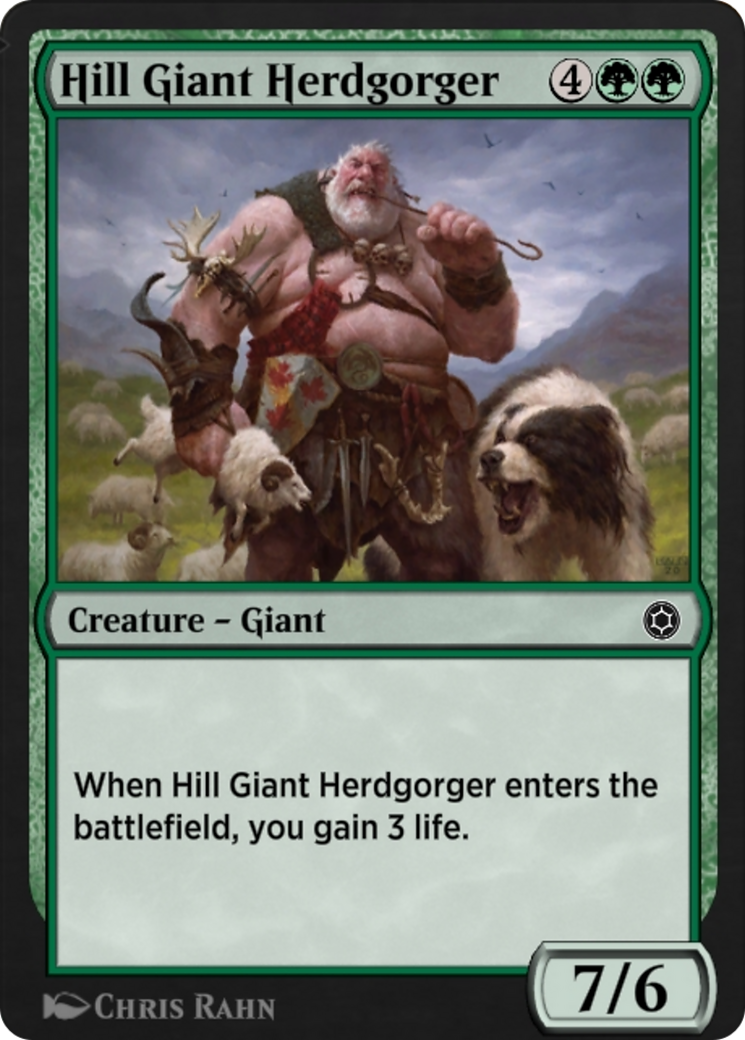 Image of Hill Giant Herdgorger (HBG-213) - Alchemy Horizons: Baldur's Gate