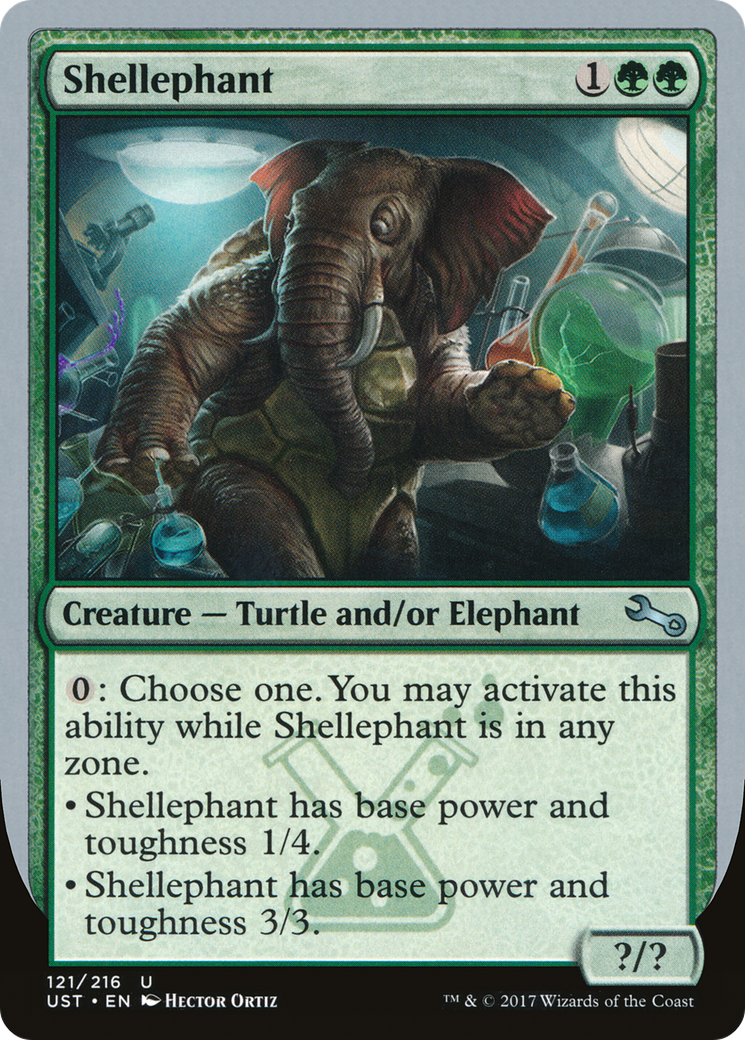 Image of Shellephant (UST-121) - Unstable Foil