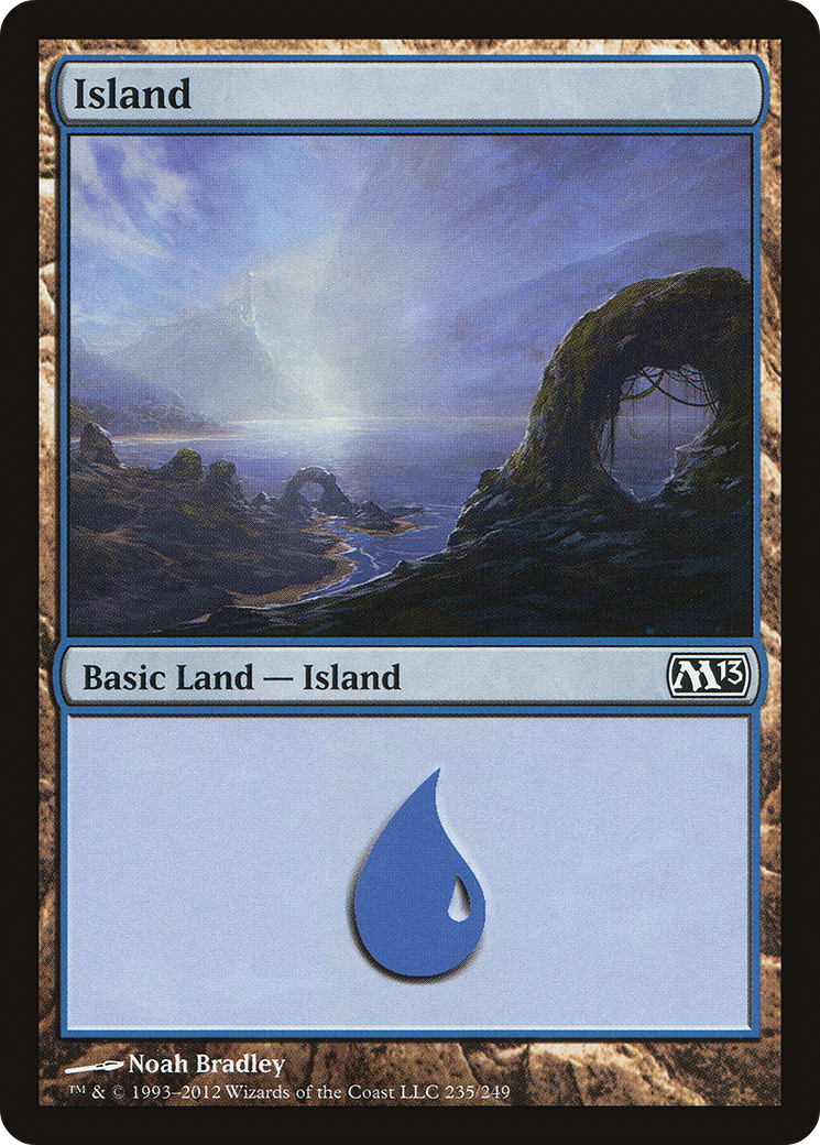 Image of Island (235) (M13-235) - Magic 2013