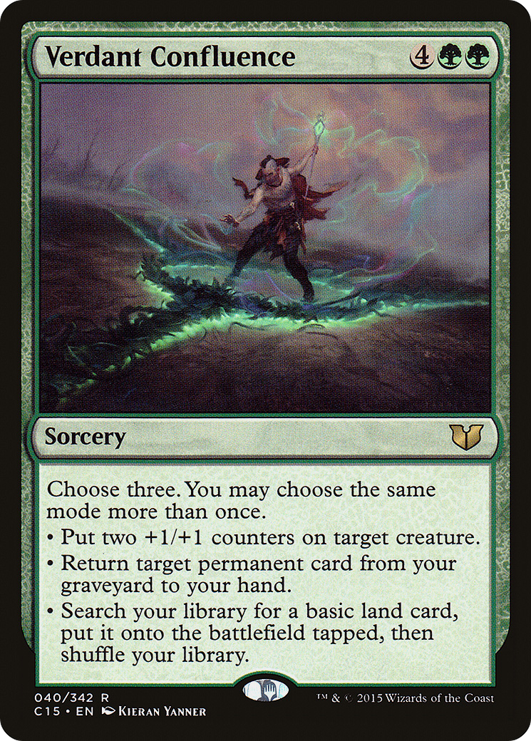 Image of Verdant Confluence (C15-040) - Commander 2015