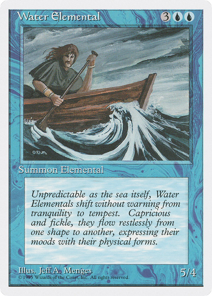 Image of Water Elemental (4ED-) - Fourth Edition