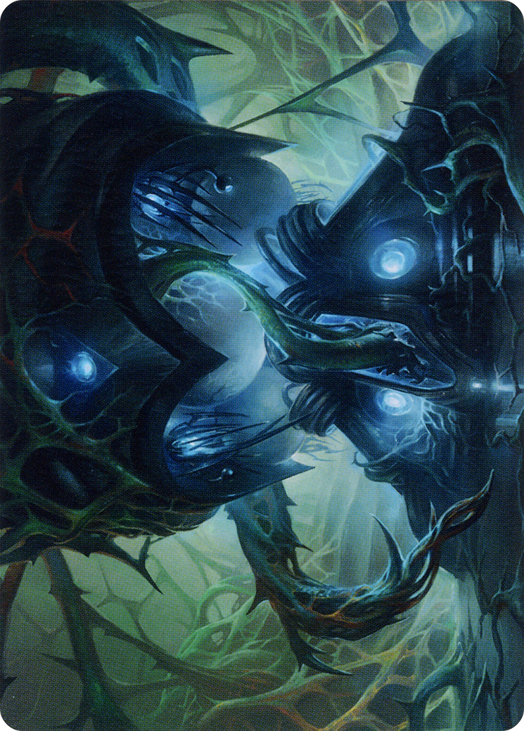 Image of Expand the Sphere // Expand the Sphere (AONE-038) - Phyrexia: All Will Be One Art Series (Borderless)