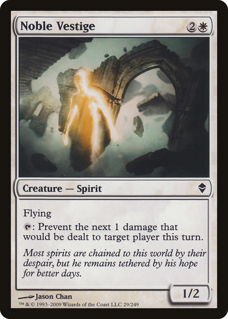 Image of Noble Vestige (ZEN-029) - Zendikar