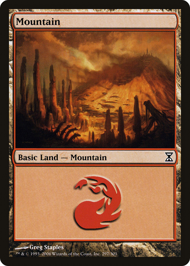 Image of Mountain (297) (TSP-297) - Time Spiral Foil