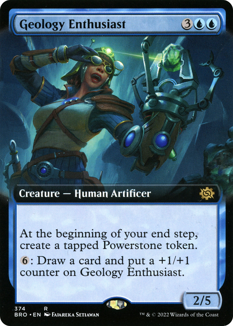Image of Geology Enthusiast (Extended Art) (BRO-374) - The Brothers' War: (Extended Art)