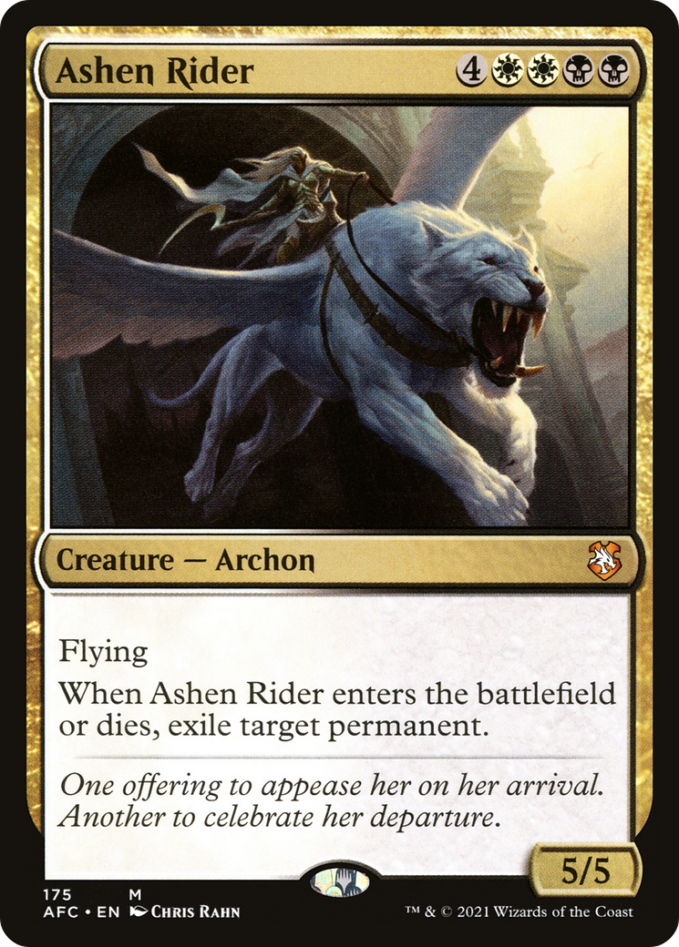 Image of Ashen Rider (AFC-175) - Forgotten Realms Commander