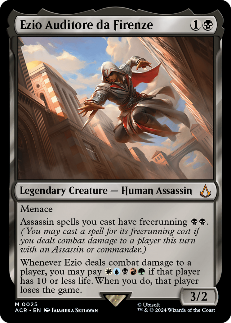 Image of Ezio Auditore da Firenze (ACR-025) - Assassin's Creed Foil