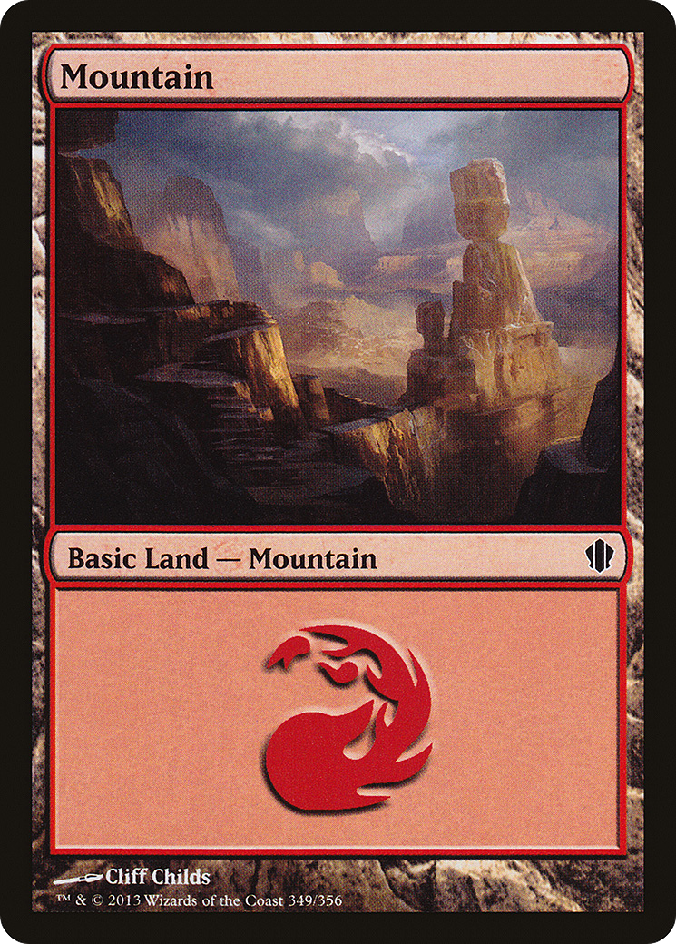 Image of Mountain (C13-349) - Commander 2013