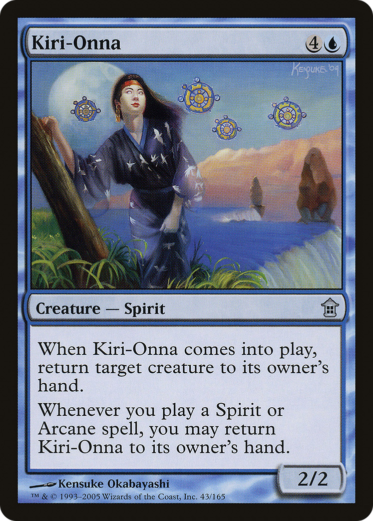 Image of Kiri-Onna (SOK-043) - Saviors of Kamigawa