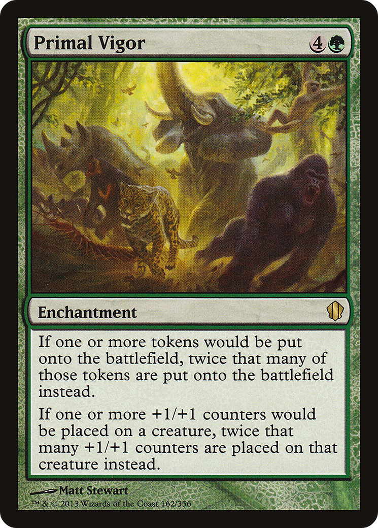 Image of Primal Vigor (C13-162) - Commander 2013
