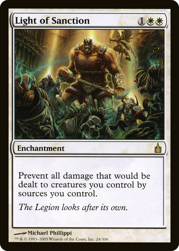 Image of Light of Sanction (RAV-024) - Ravnica: City of Guilds