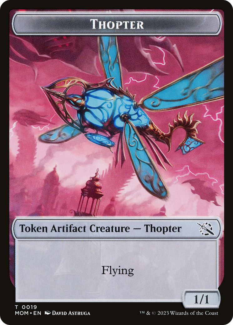 Image of Thopter (TMOM-019) - March of the Machine Tokens