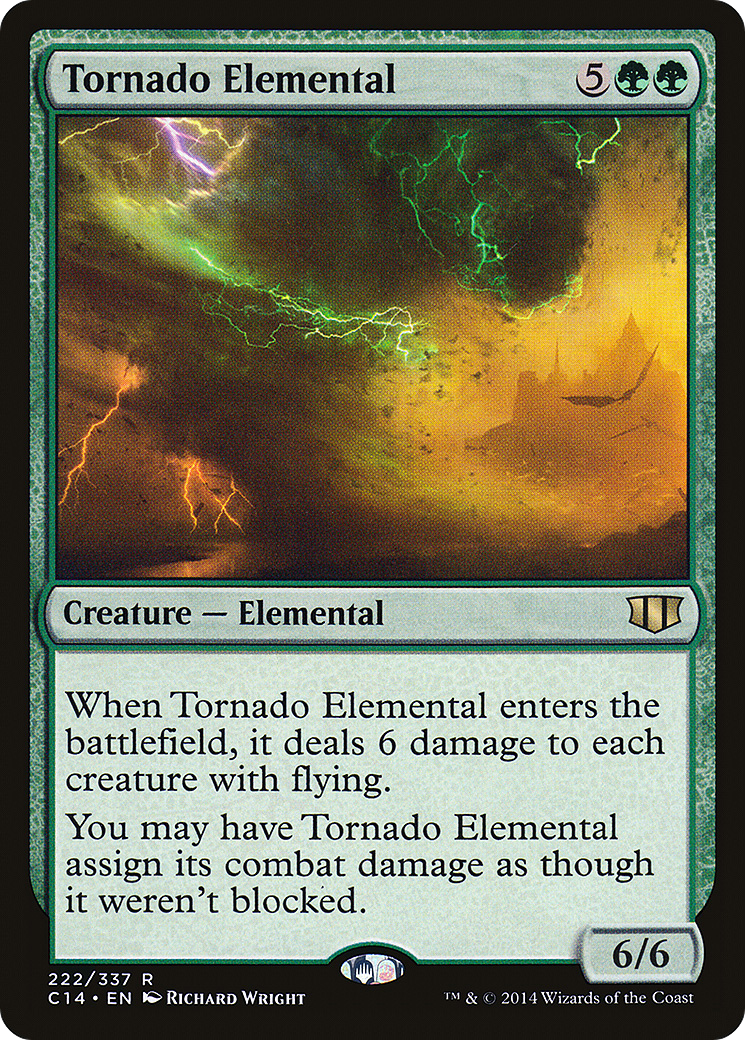 Image of Tornado Elemental (C14-222) - Commander 2014