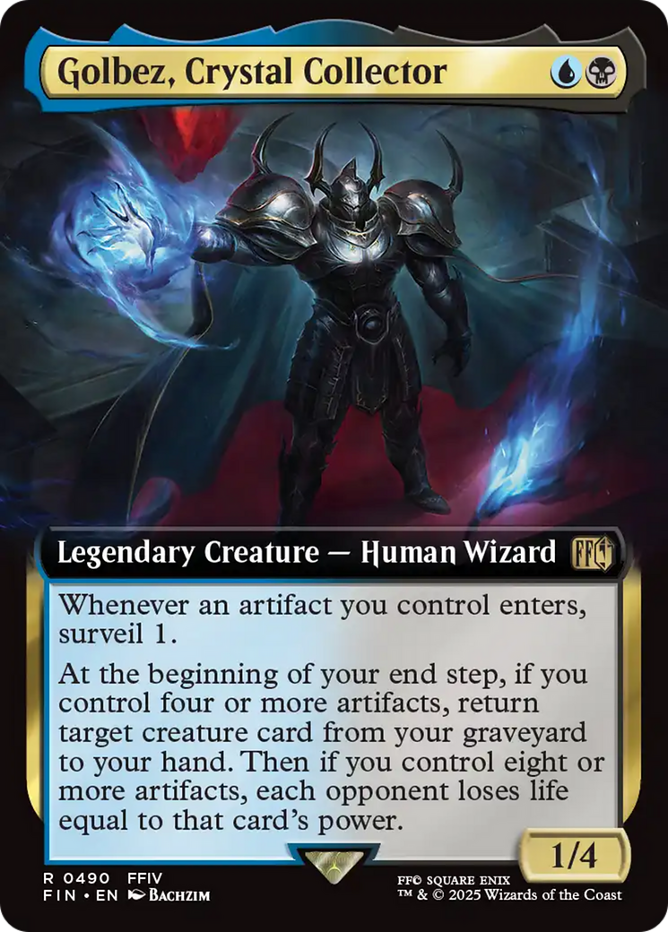 Image of Golbez, Crystal Collector (Extended Art) (FIN-490) - FINAL FANTASY: (Extended Art)