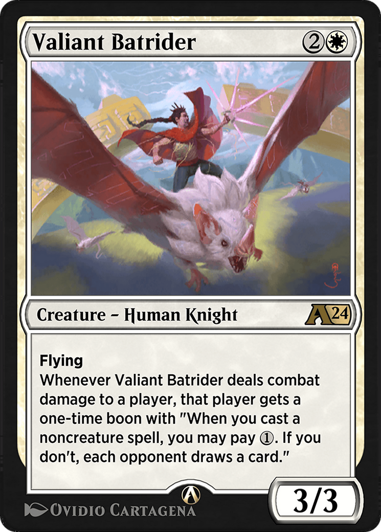 Image of Valiant Batrider (YLCI-004) - Alchemy: Ixalan