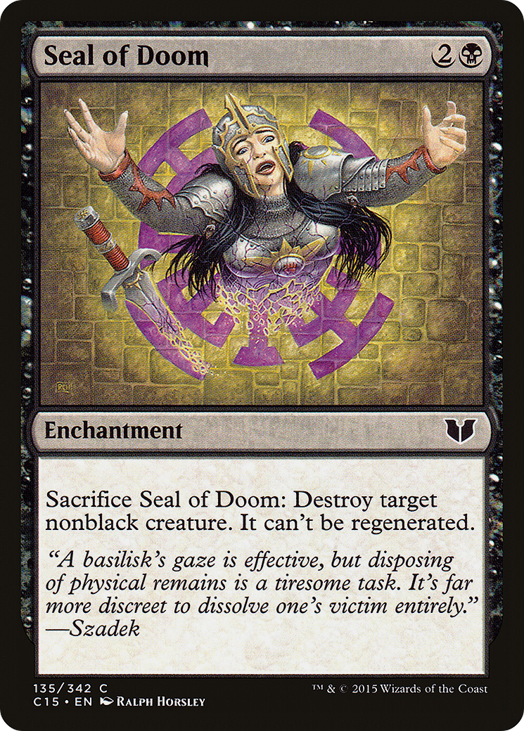 Image of Seal of Doom (C15-135) - Commander 2015