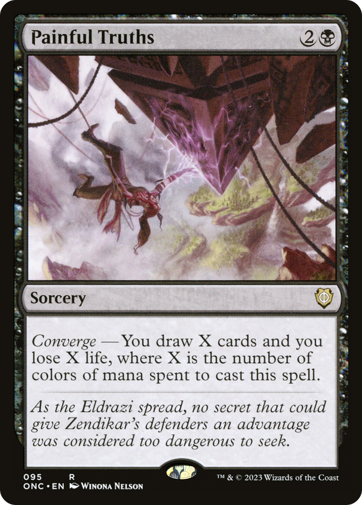 Image of Painful Truths (ONC-095) - Phyrexia: All Will Be One Commander