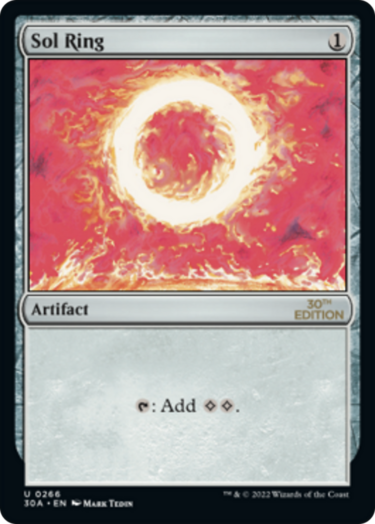 Image of Sol Ring (266) (30A-266) - 30th Anniversary Edition