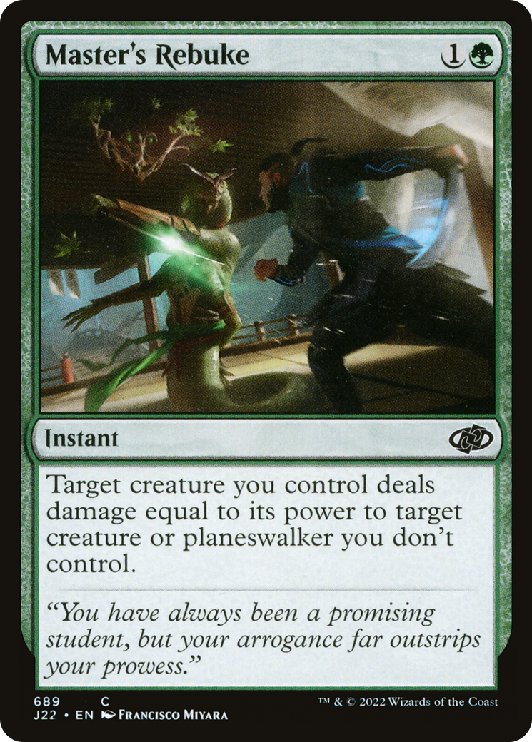 Image of Master's Rebuke (J22-689) - Jumpstart 2022