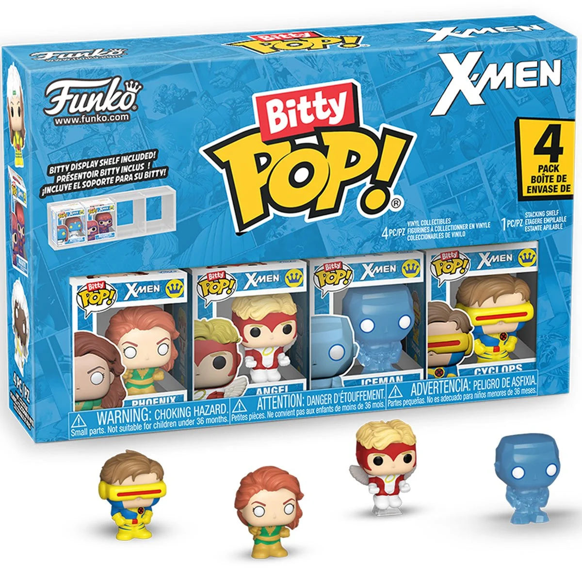 Image of X-Men Jean Grey Funko Bitty Pop! Mini-Figure 4-Pack