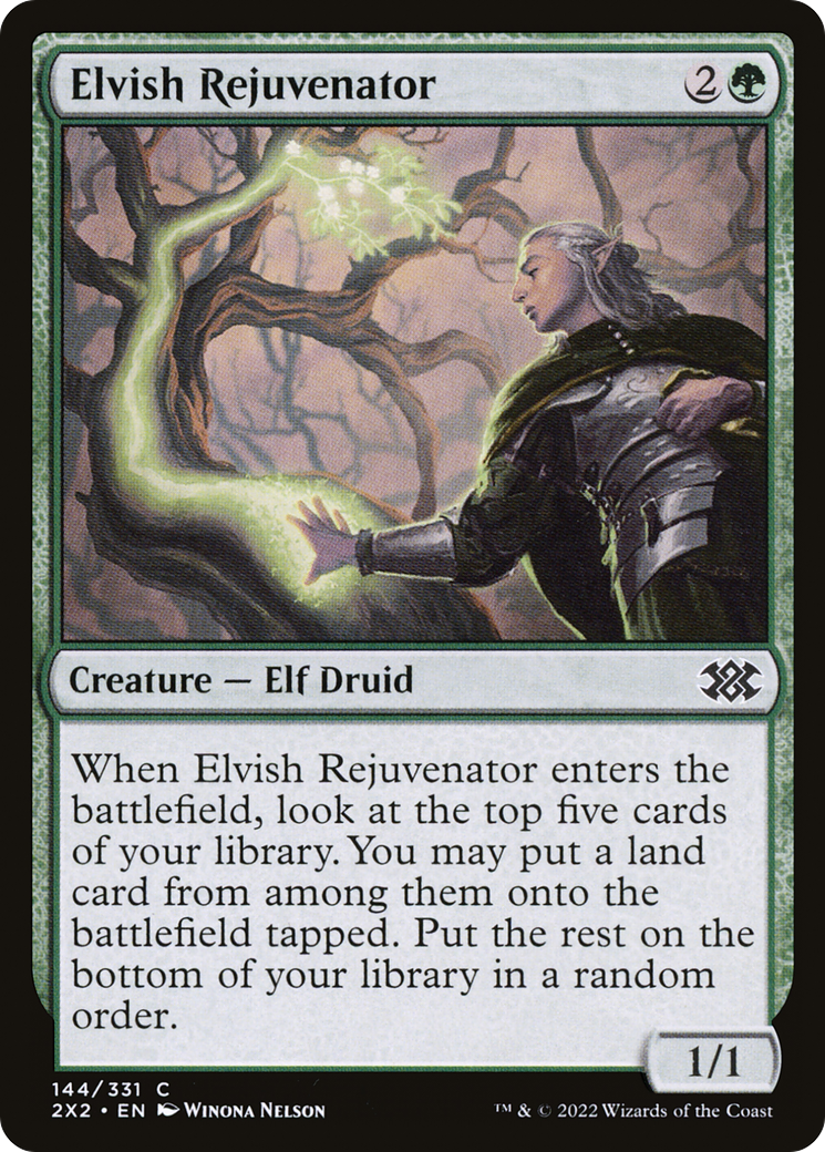 Image of Elvish Rejuvenator (2X2-144) - Double Masters 2022