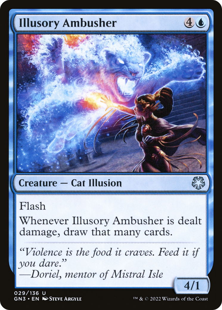 Image of Illusory Ambusher (GN3-029) - Game Night: Free-for-All