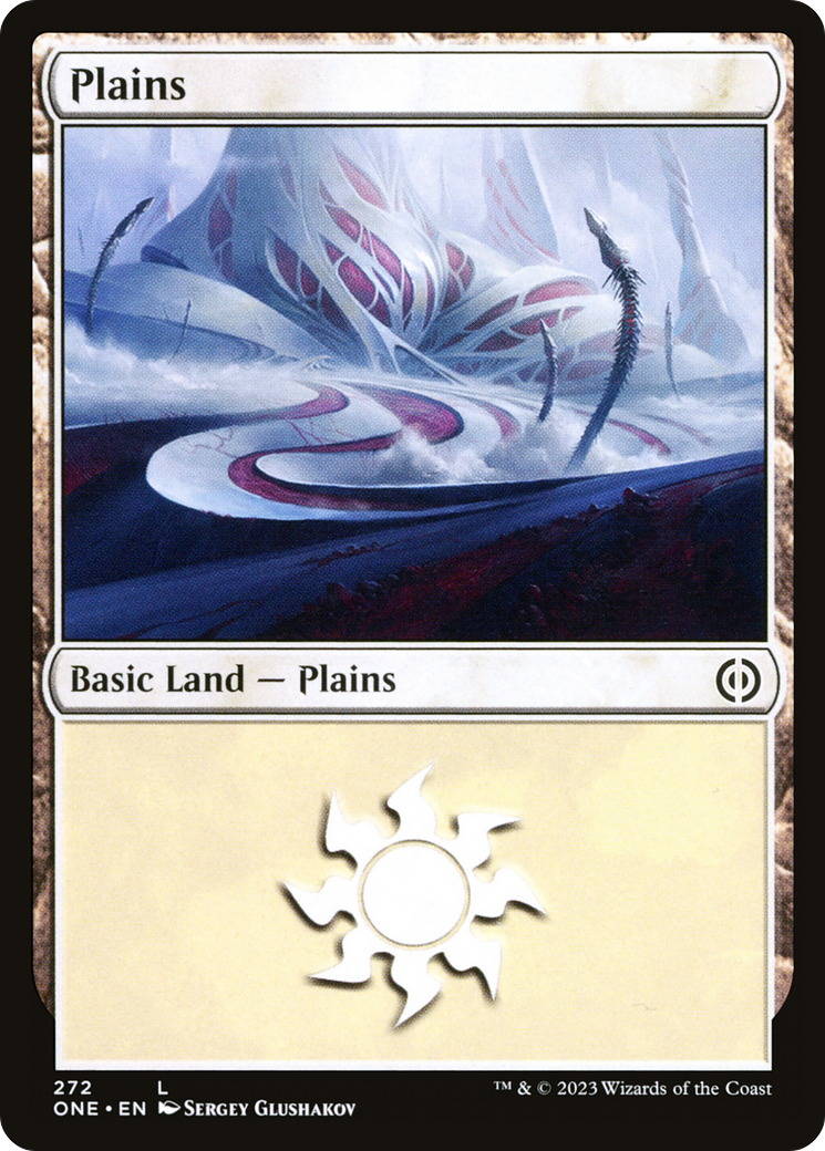 Image of Plains (272) (ONE-272) - Phyrexia: All Will Be One