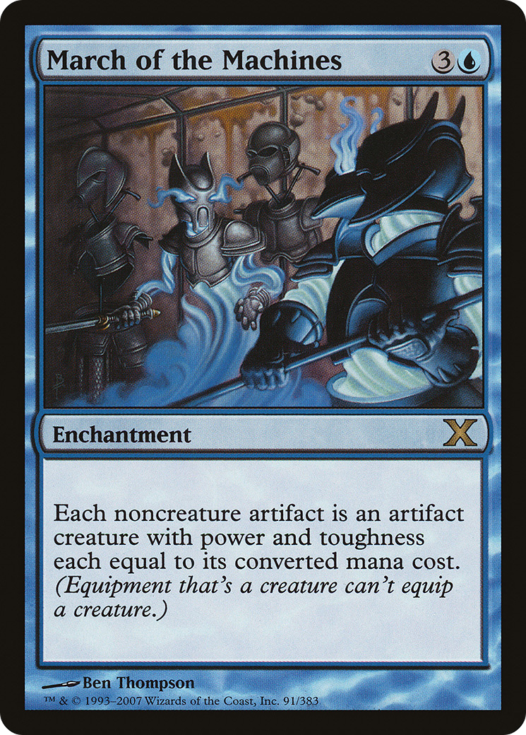 Image of March of the Machines (10E-091) - Tenth Edition