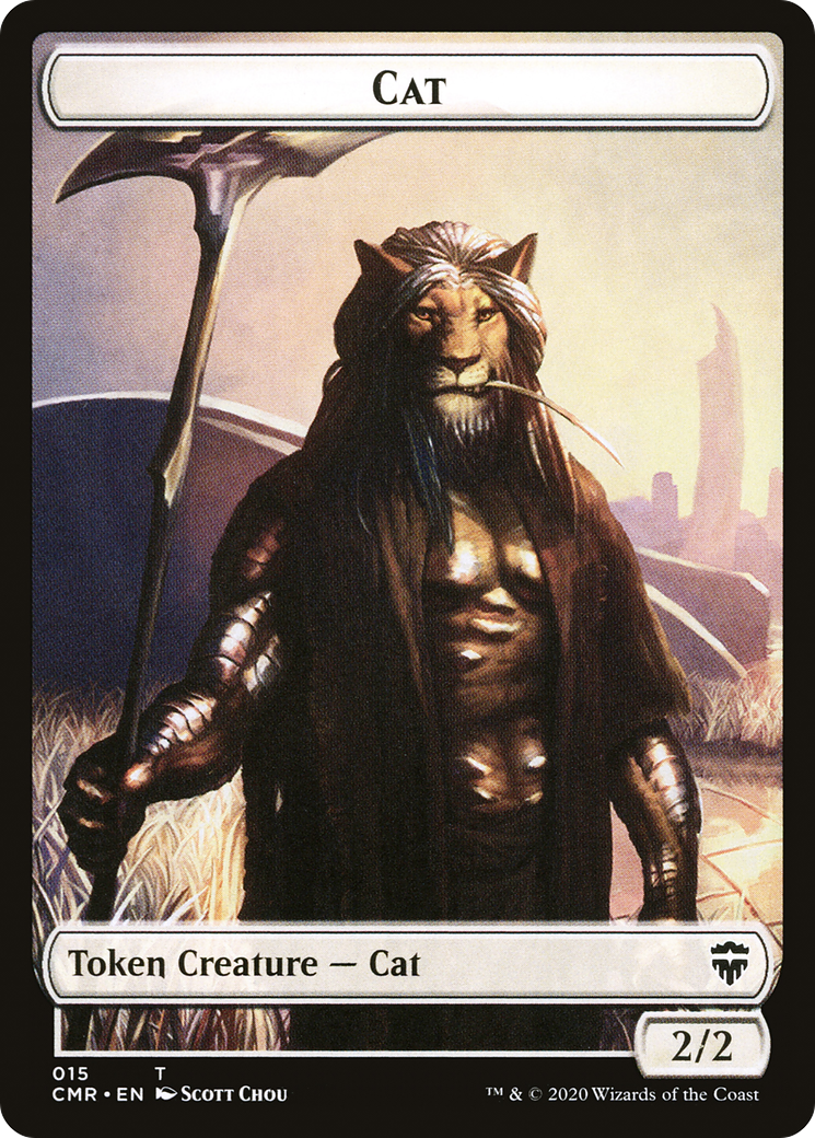 Image of Cat (TCMR-015) - Commander Legends Tokens