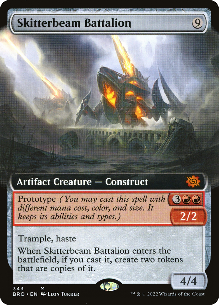 Image of Skitterbeam Battalion (Extended Art) (BRO-343) - The Brothers' War: (Extended Art)