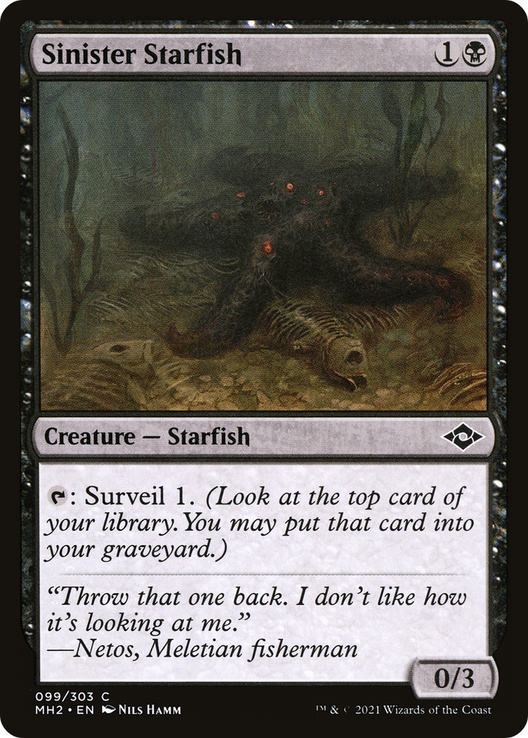Image of Sinister Starfish (MH2-099) - Modern Horizons 2 Foil