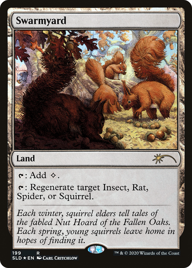 Image of Swarmyard (SLD-199) - Secret Lair Drop Foil