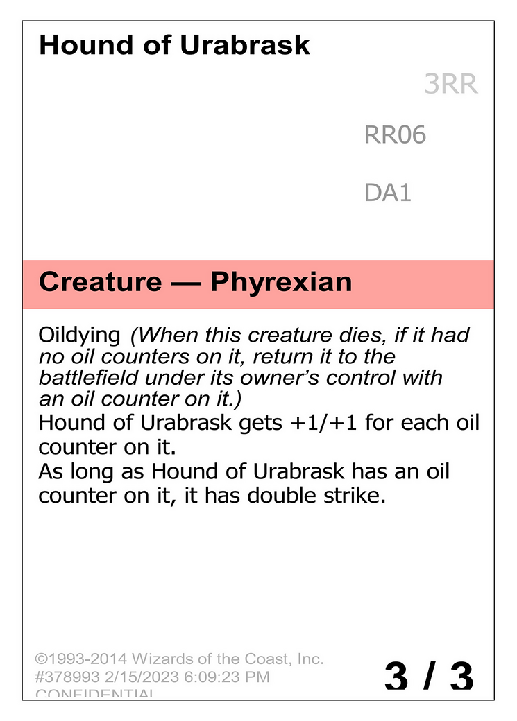 Image of Hound of Urabrask (UNK-RR06) - Unknown Event
