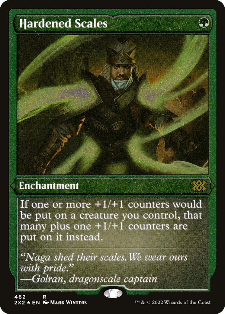 Image of Hardened Scales (2X2-462) - Double Masters 2022 Foil
