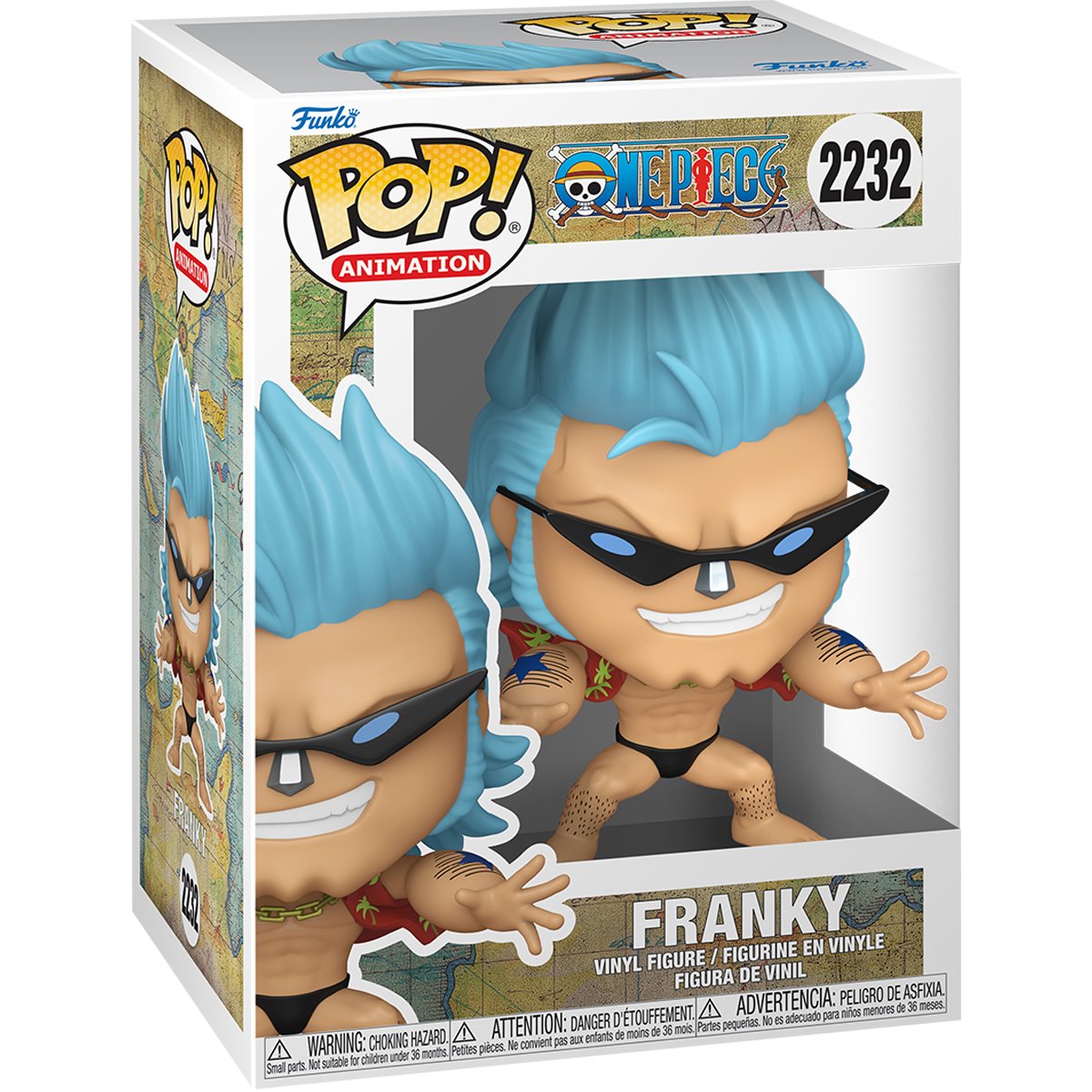 Image of One Piece Franky with Sunglasses Funko Pop! Vinyl Figure #2232