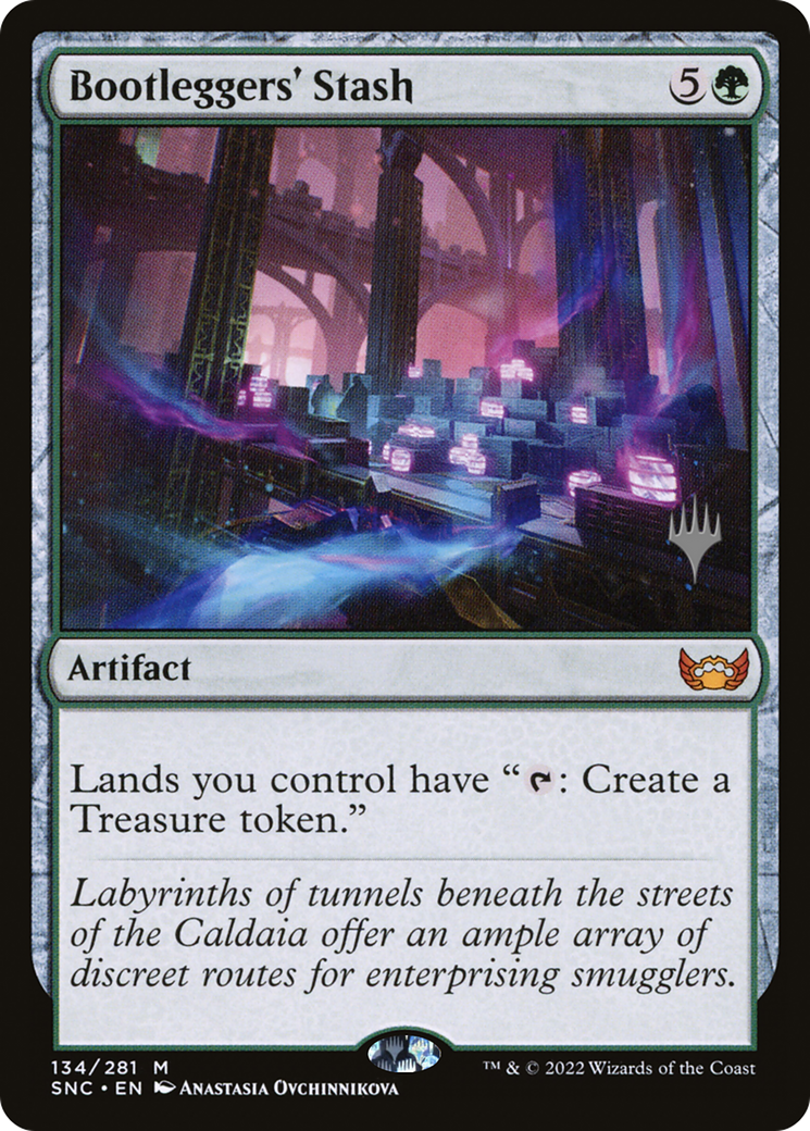 Image of Bootleggers' Stash (PPSNC-134) - Streets of New Capenna Promos Foil